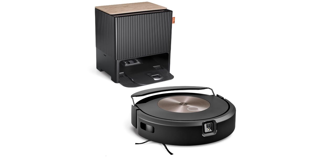 iRobot Roomba Combo j9+ robot vacuum with its self-emptying auto-fill base