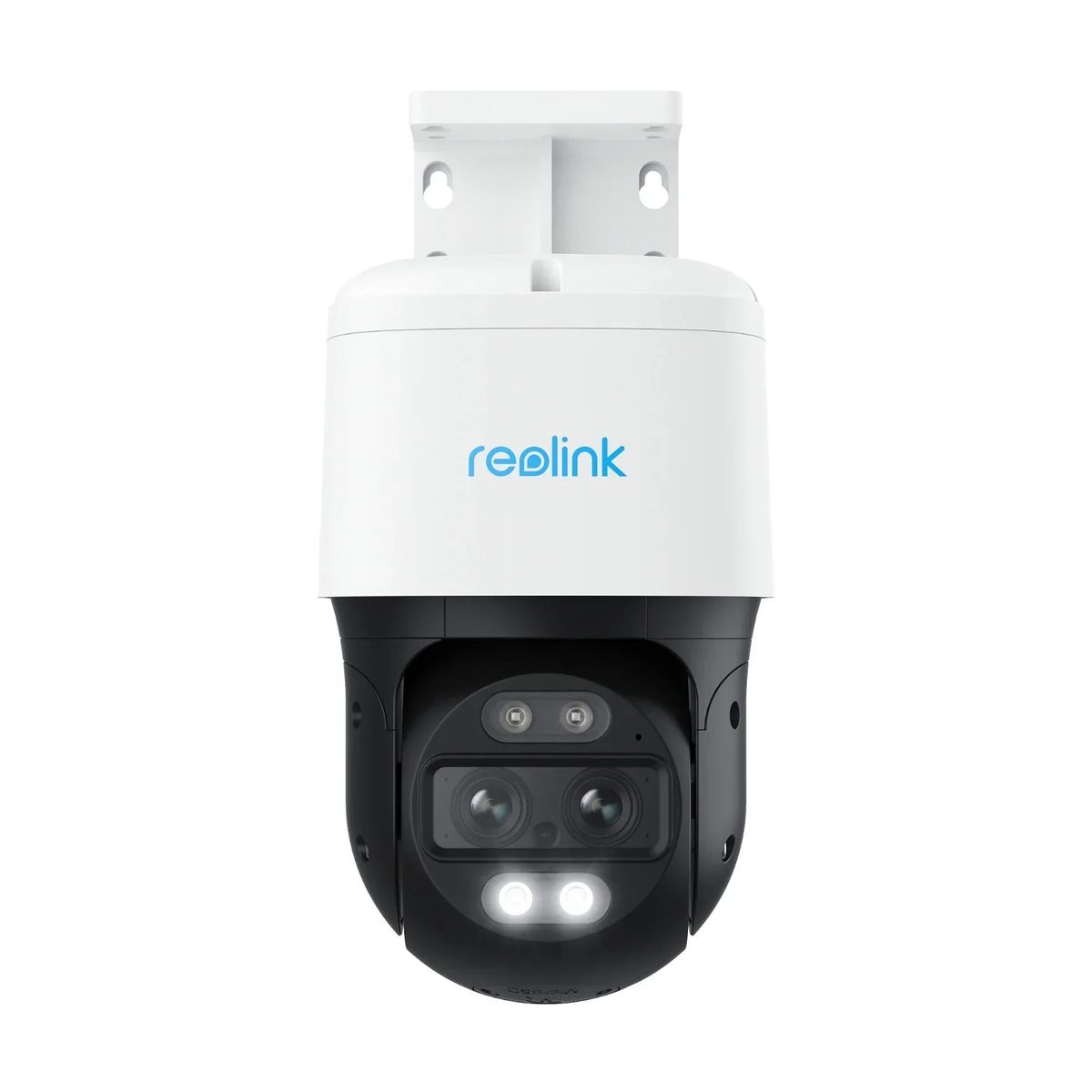 Reolink TrackMix 4K dual-lens PTZ security camera with spotlights