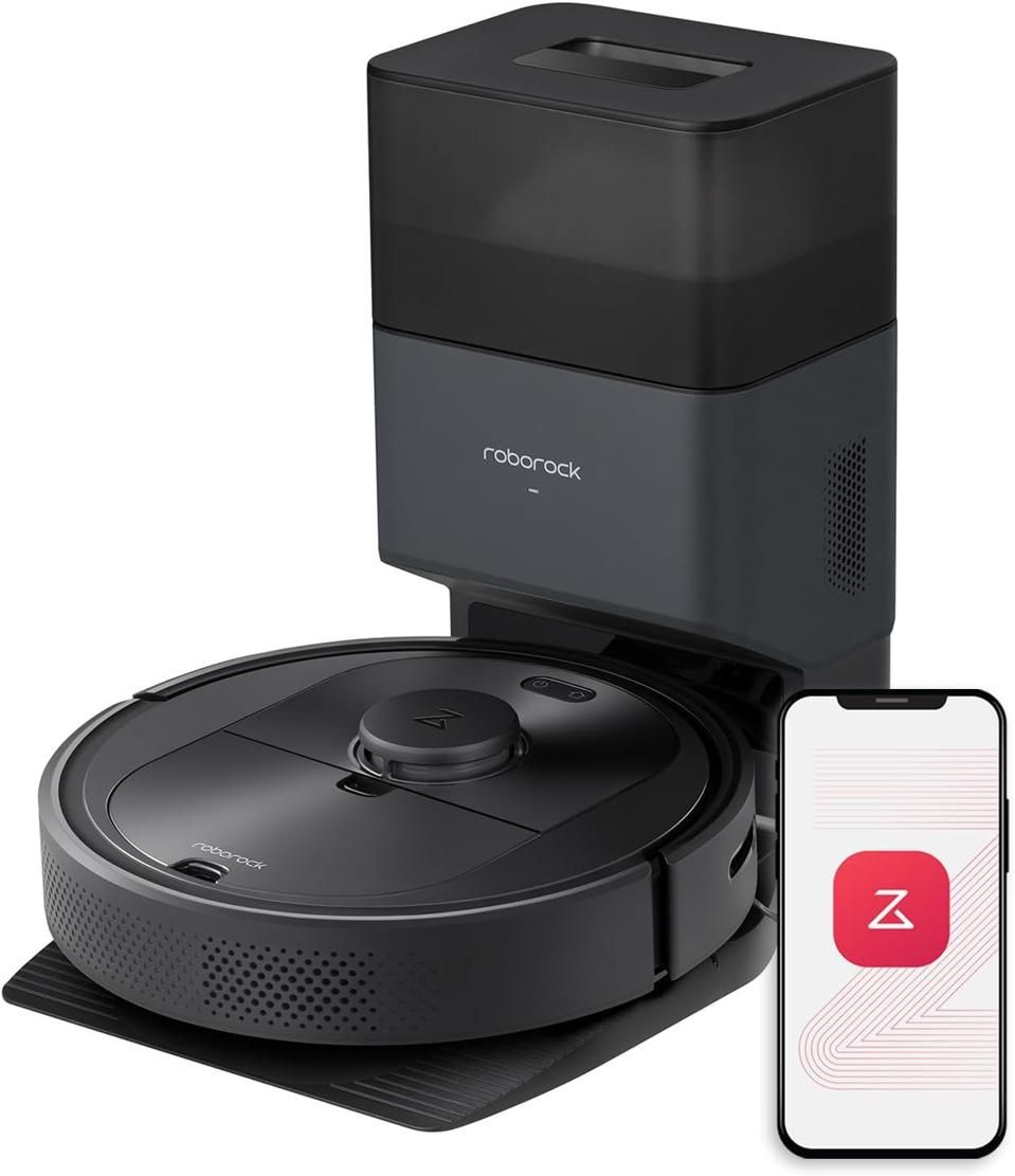 Roborock Q5+ robot vacuum with auto-empty dock and phone app