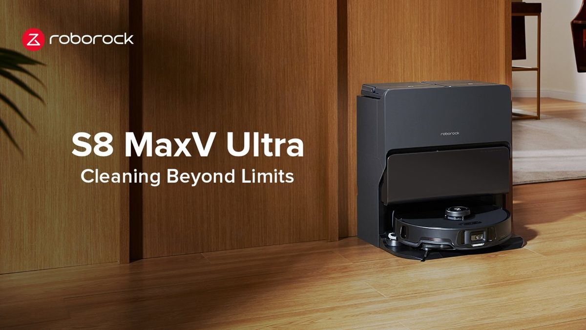 Roborock S8 MaxV Ultra with RockDock Ultra station