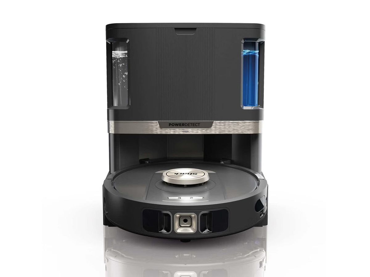 Shark PowerDetect NeverTouch Pro with its station
